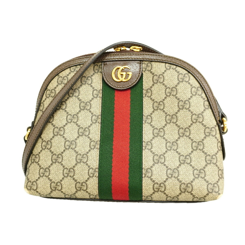 Gucci Ophidia Shoulder Bag 499621 Brown Women's
